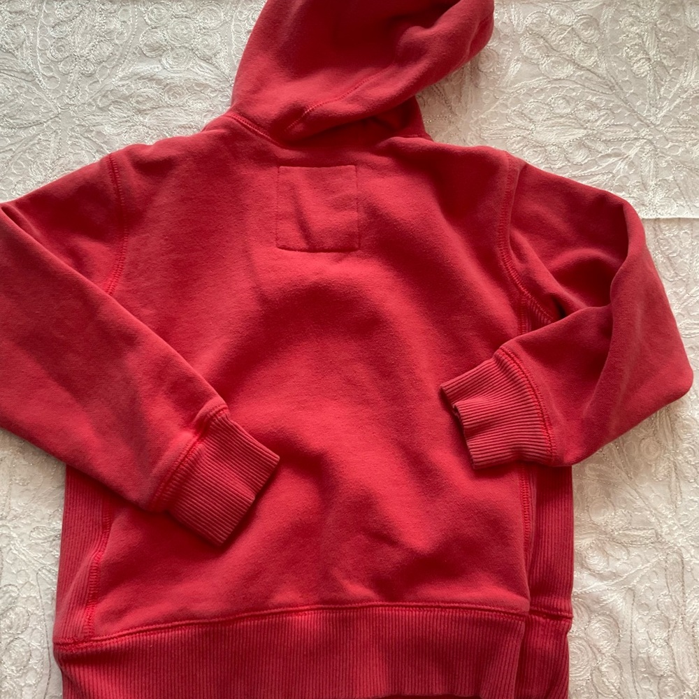 GUC Pinkish Coral Life is Good Hoodie Sweatshirt w/Pockets! - Picture 5 of 6